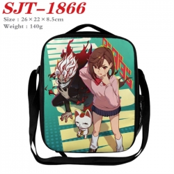 DANDADAN Anime Lunch Bag Crossbody Bag 26x22x8.5cm 