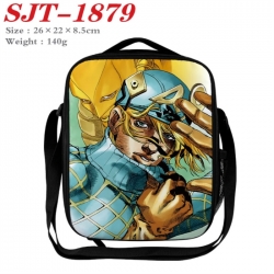 JoJos Bizarre Adventure Anime Lunch Bag Crossbody Bag 26x22x8.5cm 