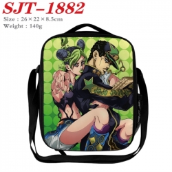 JoJos Bizarre Adventure Anime Lunch Bag Crossbody Bag 26x22x8.5cm 