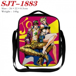 JoJos Bizarre Adventure Anime Lunch Bag Crossbody Bag 26x22x8.5cm 