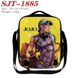 JoJos Bizarre Adventure Anime Lunch Bag Crossbody Bag 26x22x8.5cm 