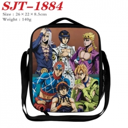 JoJos Bizarre Adventure Anime Lunch Bag Crossbody Bag 26x22x8.5cm 