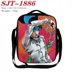 JoJos Bizarre Adventure Anime Lunch Bag Crossbody Bag 26x22x8.5cm 