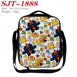 Super Mario Anime Lunch Bag Crossbody Bag 26x22x8.5cm 
