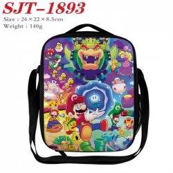 Super Mario Anime Lunch Bag Crossbody Bag 26x22x8.5cm 