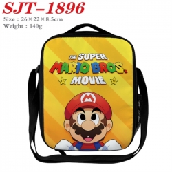 Super Mario Anime Lunch Bag Crossbody Bag 26x22x8.5cm 