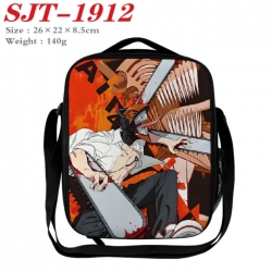 Chainsaw Man Anime Lunch Bag Crossbody Bag 26x22x8.5cm 