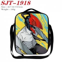 Chainsaw Man Anime Lunch Bag Crossbody Bag 26x22x8.5cm 