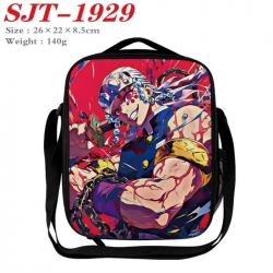 Demon Slayer Kimets Anime Lunch Bag Crossbody Bag 26x22x8.5cm 