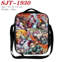 Demon Slayer Kimets Anime Lunch Bag Crossbody Bag 26x22x8.5cm 