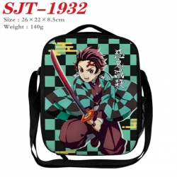Demon Slayer Kimets Anime Lunch Bag Crossbody Bag 26x22x8.5cm 
