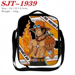 One Piece Anime Lunch Bag Crossbody Bag 26x22x8.5cm 