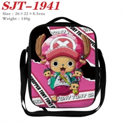 One Piece Anime Lunch Bag Crossbody Bag 26x22x8.5cm 