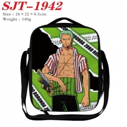 One Piece Anime Lunch Bag Crossbody Bag 26x22x8.5cm 