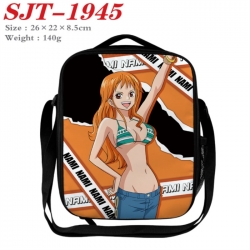 One Piece Anime Lunch Bag Crossbody Bag 26x22x8.5cm 