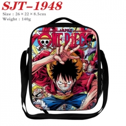 One Piece Anime Lunch Bag Crossbody Bag 26x22x8.5cm 