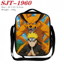 Naruto Anime Lunch Bag Crossbody Bag 26x22x8.5cm 