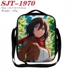 Shingeki no Kyojin Anime Lunch Bag Crossbody Bag 26x22x8.5cm 