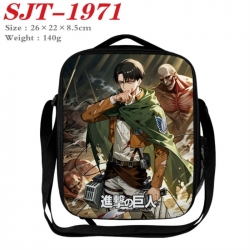 Shingeki no Kyojin Anime Lunch Bag Crossbody Bag 26x22x8.5cm 