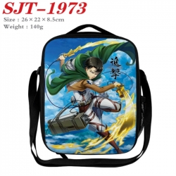Shingeki no Kyojin Anime Lunch Bag Crossbody Bag 26x22x8.5cm 