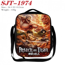Shingeki no Kyojin Anime Lunch Bag Crossbody Bag 26x22x8.5cm 