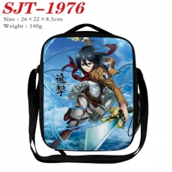 Shingeki no Kyojin Anime Lunch Bag Crossbody Bag 26x22x8.5cm 