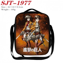 Shingeki no Kyojin Anime Lunch Bag Crossbody Bag 26x22x8.5cm 