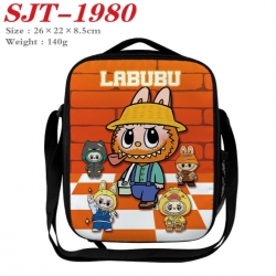Labubu Anime Lunch Bag Crossbody Bag 26x22x8.5cm 