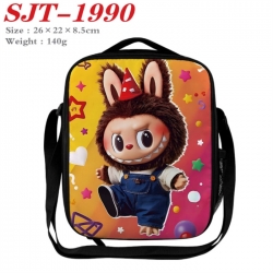Labubu Anime Lunch Bag Crossbody Bag 26x22x8.5cm 