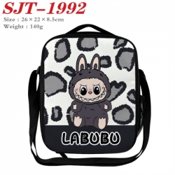 Labubu Anime Lunch Bag Crossbody Bag 26x22x8.5cm 