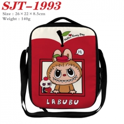 Labubu Anime Lunch Bag Crossbody Bag 26x22x8.5cm