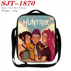 K-Pop:Demon Hunters Anime Lunch Bag Crossbody Bag 26x22x8.5cm 