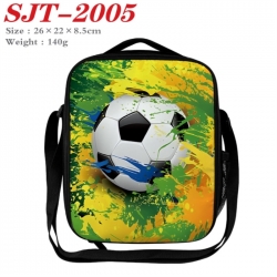 Football Anime Lunch Bag Crossbody Bag 26x22x8.5cm 