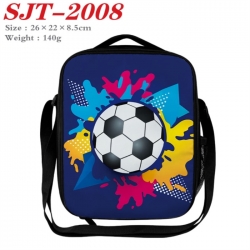 Football Anime Lunch Bag Crossbody Bag 26x22x8.5cm 