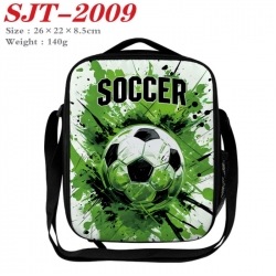 Football Anime Lunch Bag Crossbody Bag 26x22x8.5cm 