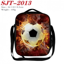 Football Anime Lunch Bag Crossbody Bag 26x22x8.5cm 