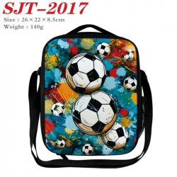 Football Anime Lunch Bag Crossbody Bag 26x22x8.5cm 