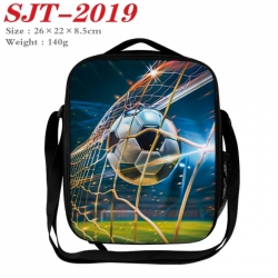 Football Anime Lunch Bag Crossbody Bag 26x22x8.5cm 