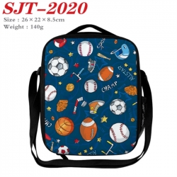 Football Anime Lunch Bag Crossbody Bag 26x22x8.5cm 