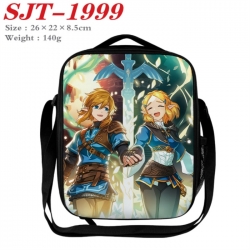 The Legend of Zelda Anime Lunch Bag Crossbody Bag 26x22x8.5cm 