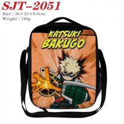 My Hero Academia Anime Lunch Bag Crossbody Bag 26x22x8.5cm 