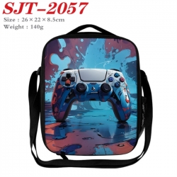 GamePad Anime Lunch Bag Crossbody Bag 26x22x8.5cm 