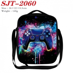 GamePad Anime Lunch Bag Crossbody Bag 26x22x8.5cm 