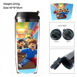 Roblox Anime double-layer insulated water bottle and cup 350ML