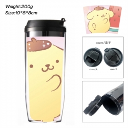Sanrio Anime double-layer insulated water bottle and cup 350ML