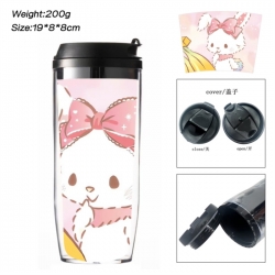 Sanrio Anime double-layer insulated water bottle and cup 350ML