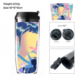 K-Pop:Demon Hunters Anime double-layer insulated water bottle and cup 350ML