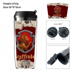 Harry Potter Anime double-layer insulated water bottle and cup 350ML