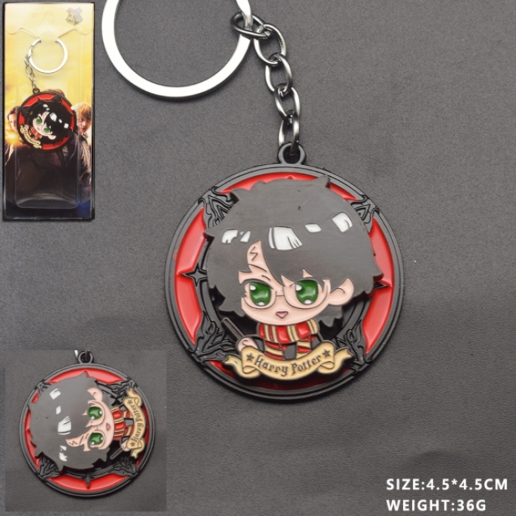 Harry Potter Anime peripheral rotatable keychain price for 5 pcs