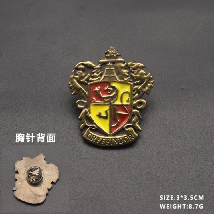 Harry Potter Anime cartoon metal brooch price for 5 pcs 
